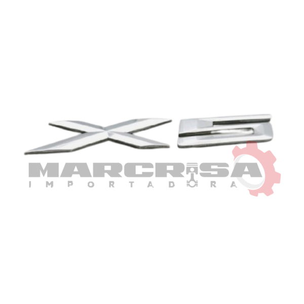 Copia de Copia de JUEGO (14) Emblemas Maletero BMW X5 E53 2000-2006