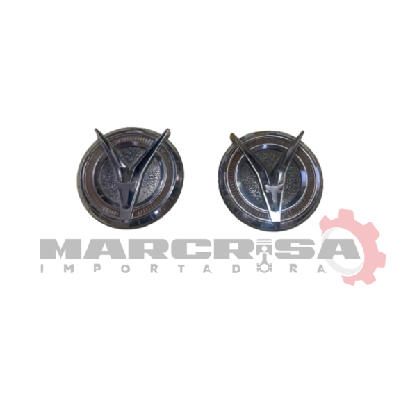 Copia de Copia de JUEGO (24) Emblemas para Mazda RX-2 / Capella (1970 - 1978) | Juego / Insignia Clásica